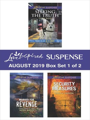 cover image of Harlequin Love Inspired Suspense August 2019, Box Set 1 of 2